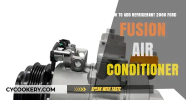Adding Refrigerant to Your 2008 Ford Fusion's AC System: A Guide
