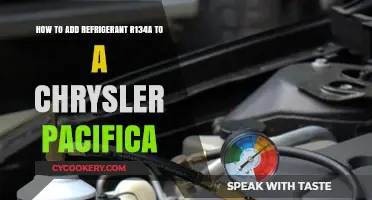 Adding R134a Refrigerant to Your Chrysler Pacifica: A Step-by-Step Guide