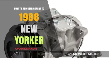 Adding Refrigerant to a 1988 Chrysler New Yorker: Step-by-Step Guide