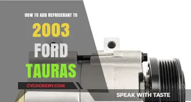 Adding Refrigerant to Your 2003 Ford Taurus: A Step-by-Step Guide