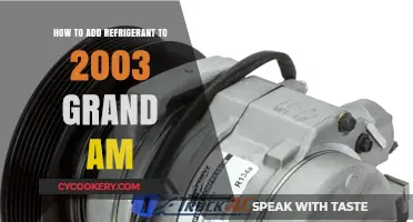 Adding Refrigerant to Your 2003 Grand Am: A Step-by-Step Guide