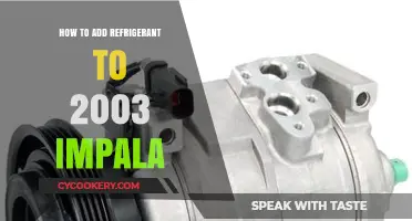 Adding Refrigerant to Your 2003 Impala: A Step-by-Step Guide