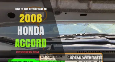 Adding Refrigerant to Your 2008 Honda Accord: A Step-by-Step Guide