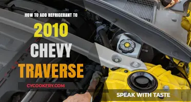 Adding Refrigerant to Your 2010 Chevy Traverse: A Step-by-Step Guide