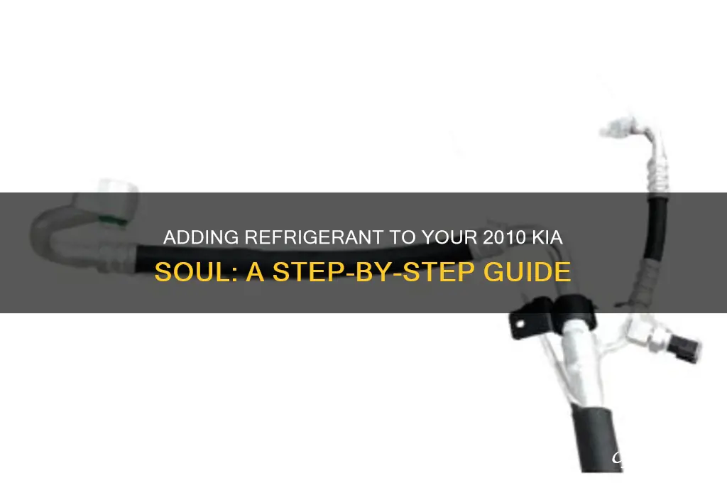 how to add refrigerant to 2010 kial soul
