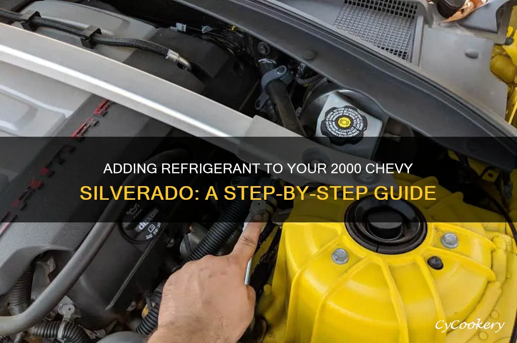 how to add refrigerant to a 2000 chevy silverado