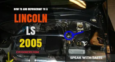 Step-by-Step Guide to Adding Refrigerant to a 2005 Lincoln LS