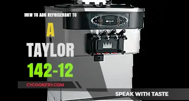Adding Refrigerant to Taylor 142-12: A Step-by-Step Guide