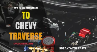 DIY Guide: Adding Refrigerant to Your Chevy Traverse Safely