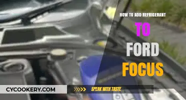Step-by-Step Guide: Adding Refrigerant to Your Ford Focus AC System