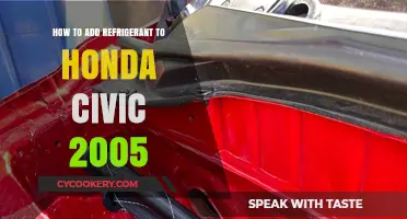 DIY Guide: Adding Refrigerant to Your 2005 Honda Civic AC System