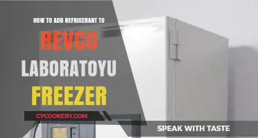 Adding Refrigerant to Your Revco Laboratory Freezer: A Step-by-Step Guide
