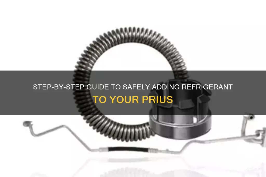 how to add refrigerant to your prius