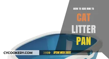 A DIY Rim for Your Cat's Litter Pan