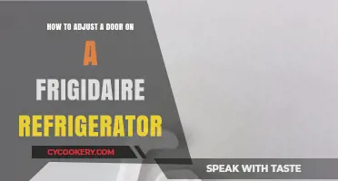 Easy Steps to Adjust Your Frigidaire Refrigerator Door Perfectly