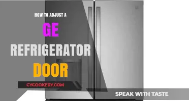 Easy Steps to Align Your GE Refrigerator Door Perfectly