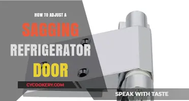Fix Your Sagging Fridge Door: Simple Steps for Perfect Alignment