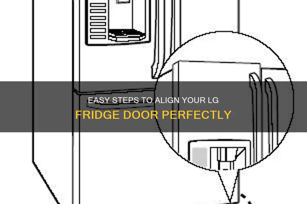 how to adjust an lg refrigerator door