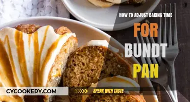 Adjusting Baking Time: Bundt Pan Tips and Tricks