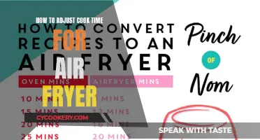 Mastering the Air Fryer: Adjusting Cook Times for Perfect Results