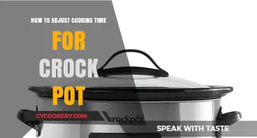 Adjusting Crock Pot Cooking Times: A Quick Guide