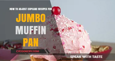 Adjusting Cupcake Recipes: Baking Jumbo Muffins