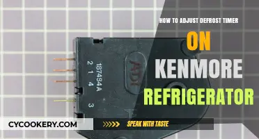 Adjusting Your Kenmore Fridge Defrost Timer: A Step-by-Step Guide