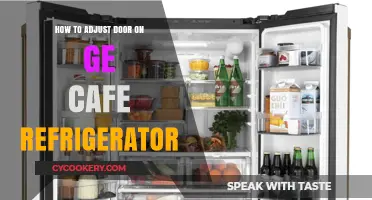 Easy Steps to Adjust Your GE Cafe Refrigerator Door Perfectly
