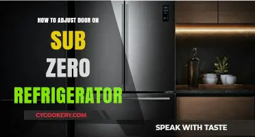 Adjusting Your Sub-Zero Refrigerator Door: A Simple DIY Guide