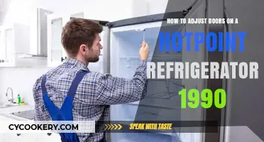 Adjusting Doors on Your 1990 Hotpoint Fridge: A Step-by-Step Guide
