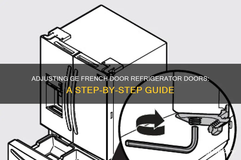 how to adjust doors on ge french door refrigerator