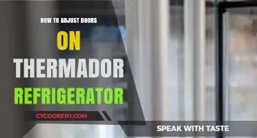 Easy Steps to Adjust Doors on Your Thermador Refrigerator