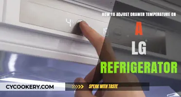 Adjusting Your LG Fridge Drawer Temperature: A Simple Guide