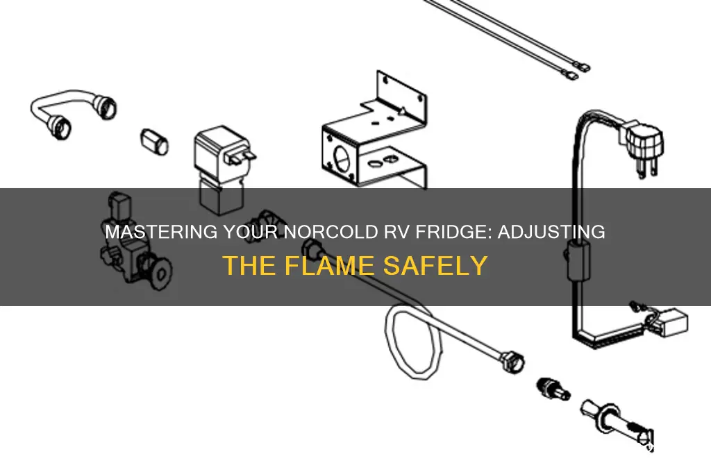 how to adjust flame on norcold rv refrigerator