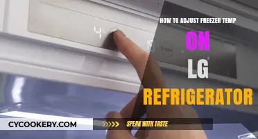 Adjusting Your LG Refrigerator Freezer Temperature: A Simple Step-by-Step Guide