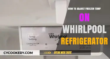 Adjusting Your Whirlpool Freezer Temperature: A Simple Step-by-Step Guide
