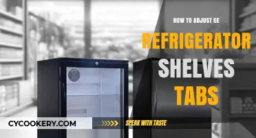Easy Guide: Adjusting GE Refrigerator Shelves Tabs for Custom Storage