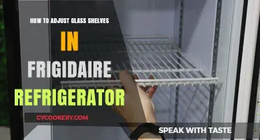 Adjusting Glass Shelves in Your Frigidaire Fridge: A Simple Guide