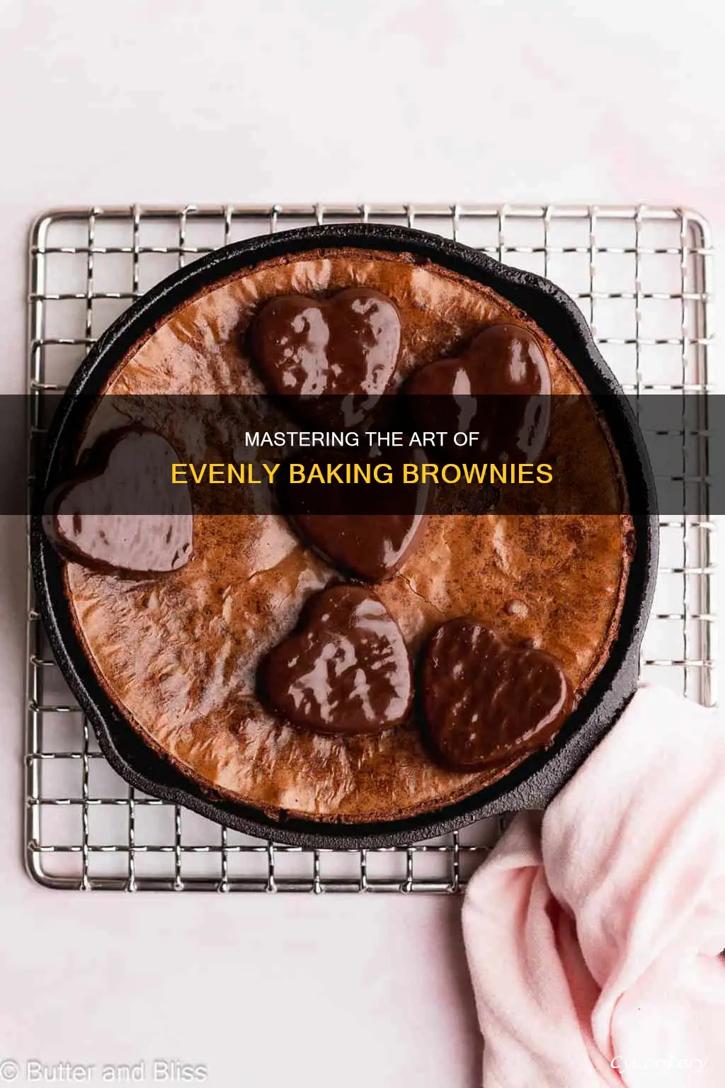 how to adjust heat for 2 pans brownie