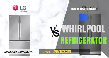 Easy Steps to Adjust Your Whirlpool Fridge Height Perfectly