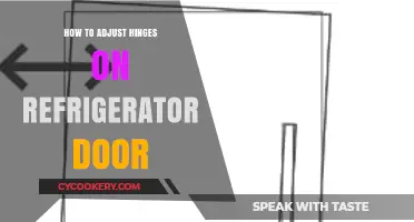 Fixing Fridge Door Sag: Easy Steps to Adjust Hinges