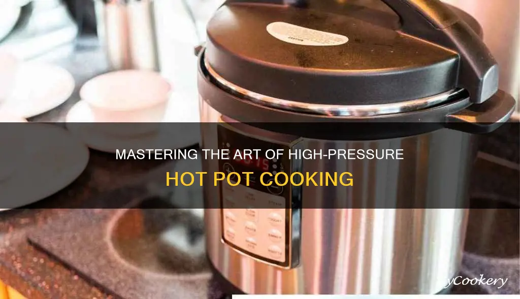 how to adjust hot pot pressure to high