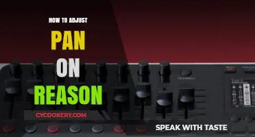 Adjusting Pan in Reason: A Quick Guide