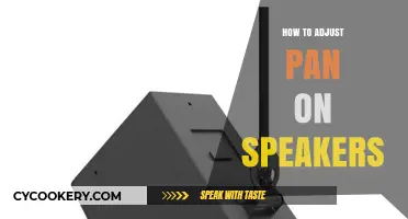 Adjusting Speaker Pan: A Guide to Stereo Sound Perfection