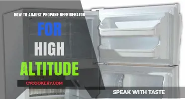 Adjusting Your Propane Fridge for Optimal High-Altitude Performance