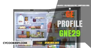 Adjusting GE Profile GNE29 Refrigerator Temperature: A Quick Guide