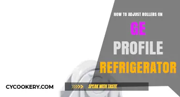 Easy Steps to Adjust Rollers on GE Profile Refrigerator