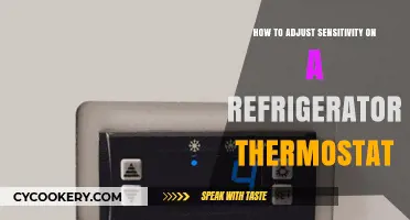 Mastering Your Fridge: Easy Steps to Adjust Thermostat Sensitivity