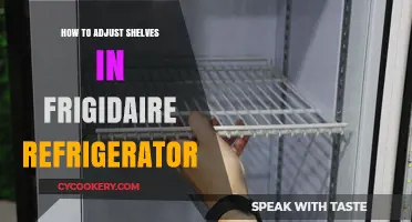 Adjusting Frigidaire Refrigerator Shelves: A Simple Step-by-Step Guide