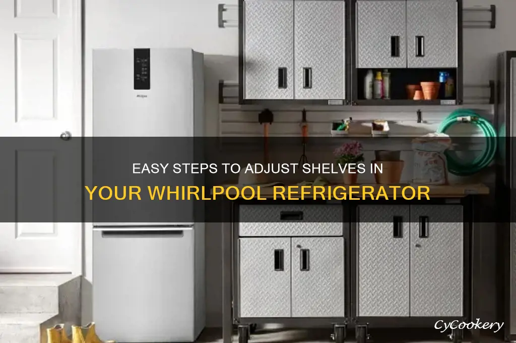 how to adjust shelves in whirlpool refrigerator